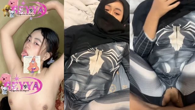 Bokep Indo Geyya Maymortis Pake Hijab dan Kostum Spiderman Ketat