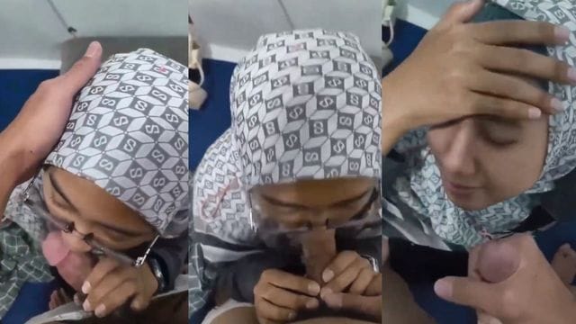 Bokep Indo Hijab Cantik Nyepong Waktu Jam Istirahat Crot di Muka
