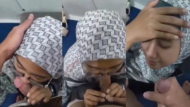 Bokep Indo Hijab Cantik Nyepong Waktu Jam Istirahat Crot di Muka
