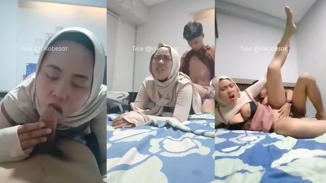 Bokep Indo Nia Hijab Binal Nyepong Sebelum Ngentot