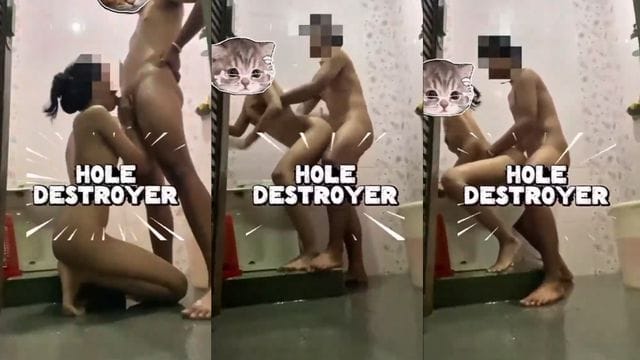 Bokep Indo Alter Hole Destroyer Ngeww di Toilet Pakai Gaya Doggy