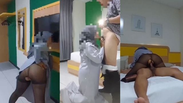 Bokep Indo STW Bunda Hijab Ga Tahan Pengen Ngewe Sama Berondong